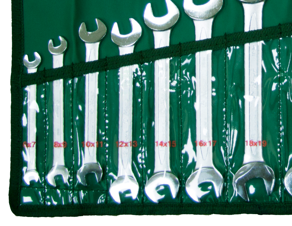 Набор ключей рожковых гаечных Hans 16512MZ, 6-32мм, 12шт.