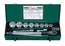 Набор головок с инструментом Hans 6614M, 3/4", 22-50мм, 14 пр.