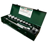 Набор головок с инструментом Hans 6615-2M, 3/4", 22-50мм, 15 пр.