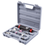 Шлифовальная бортмашинка KraftWell KRW25PG-T, 25000 об/мин, с набором насадок