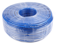 Шланг воздушный гибридный ПВХ KraftWell KRW-HS0812HPVC, 100 метров, 8х12 мм