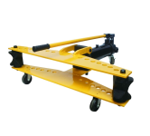 Гидравлический трубогиб ручной 20 тонн TOR HHW-4, 21,3-103мм, с колёсами