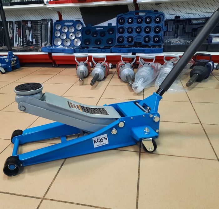 Домкрат подкатной гидравлический 3 тонны EQFS ES1901-20, автомобильный