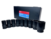 Набор длинных ударных головок 6-гр. STANKO CS1239, 1", 27-50мм, 9шт.