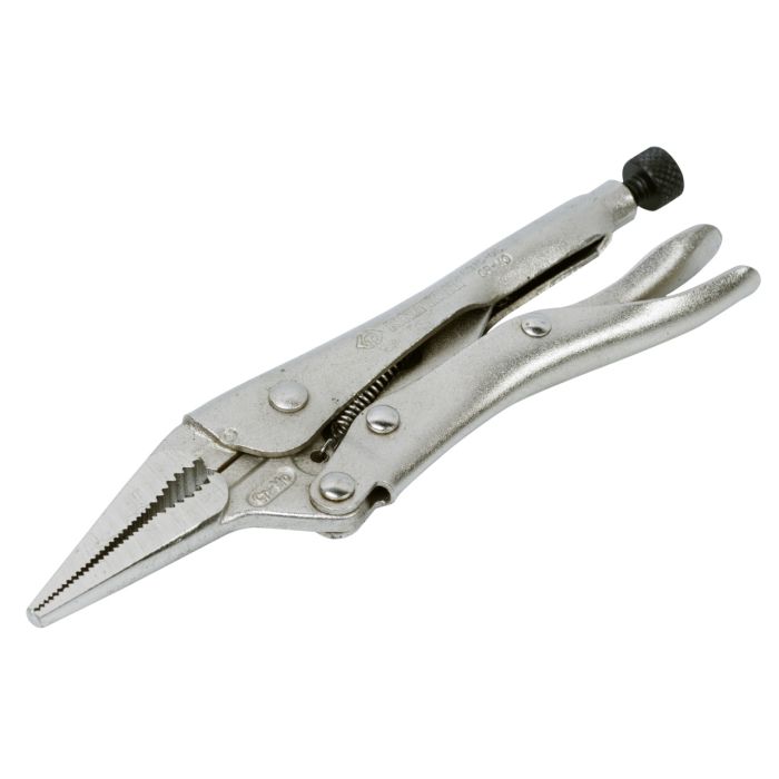 Зажим струбцины с фиксатором King Tony 6315-06, тонконосый, 6", 166мм