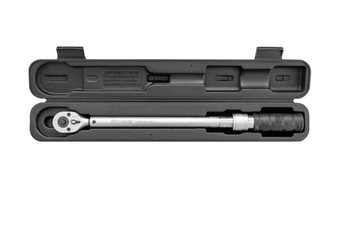 Динамометрический ключ Thorvik TWBDM1240210, 1/2"DR, 40-210 Нм