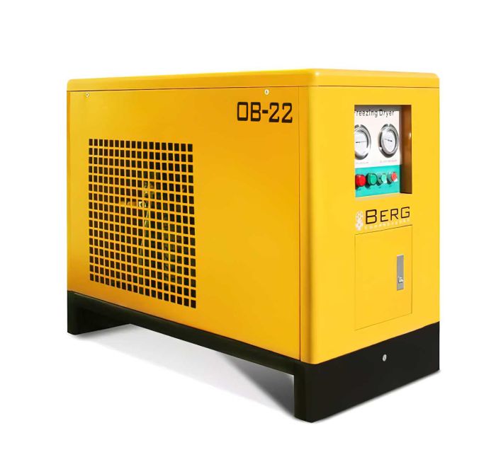 Рефрижераторный осушитель воздуха для компрессора BERG OB-37, 220В, 16 бар