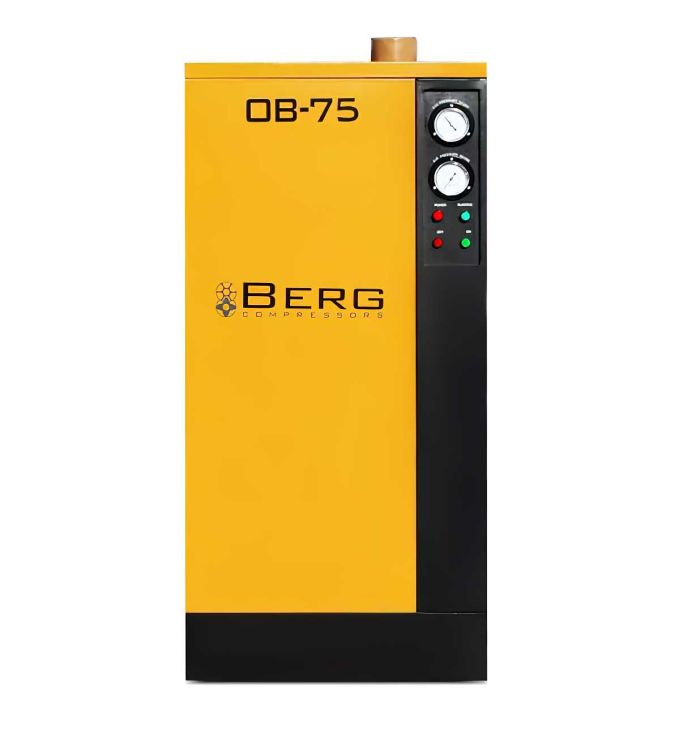 Рефрижераторный осушитель воздуха для компрессора BERG OB-75, 380В, 13 бар