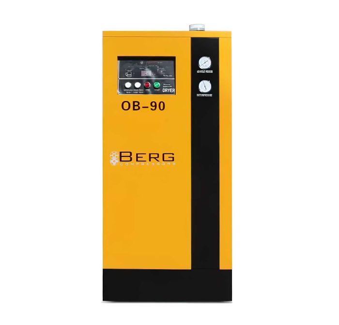 Рефрижераторный осушитель воздуха для компрессора BERG OB-90, 380В, 13 бар