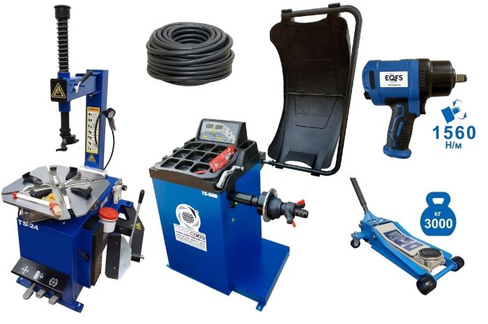 Комплект шиномонтажного оборудования Техносоюз комбинированный №2