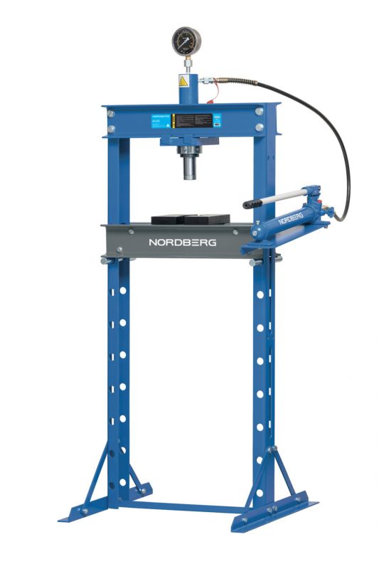 Пресс гидравлический ручной 20 тонн Nordberg ECO N3620L, напольный, гаражный
