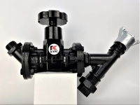 Затвор в сборе для пескоструйного аппарата PST, 1 1/4", универсальный