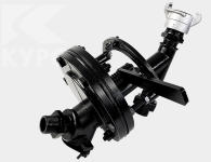 Затвор в сборе для пескоструйного аппарата PST, 1 1/4", шиберный