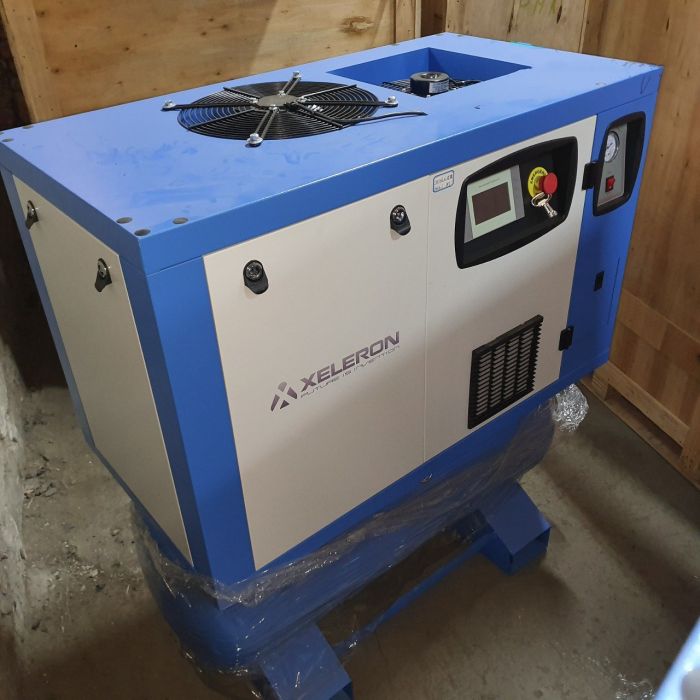 Винтовой компрессор Xeleron Dry T400 Z15A 15 Baosi IP23, ременной привод, 15 бар, 900л/мин, IP23