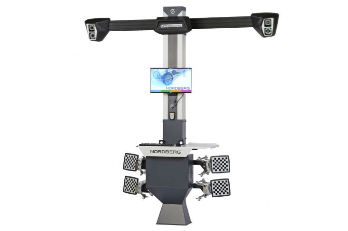 Стенд сход развала 3D четырёхкамерный NORDBERG C804 (7015) серый