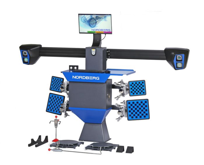 Стенд сход развала 3D NORDBERG C802PIT синий