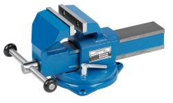 Тиски слесарные поворотные с наковальней NORDBERG NT125, 125мм